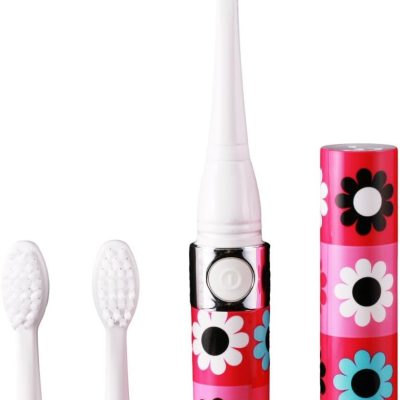 Electric Toothbrush  Flower Polka Dot (Portable/Travel Size)